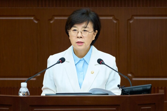 대전 서구의회 손도선 의원, 5분 자...