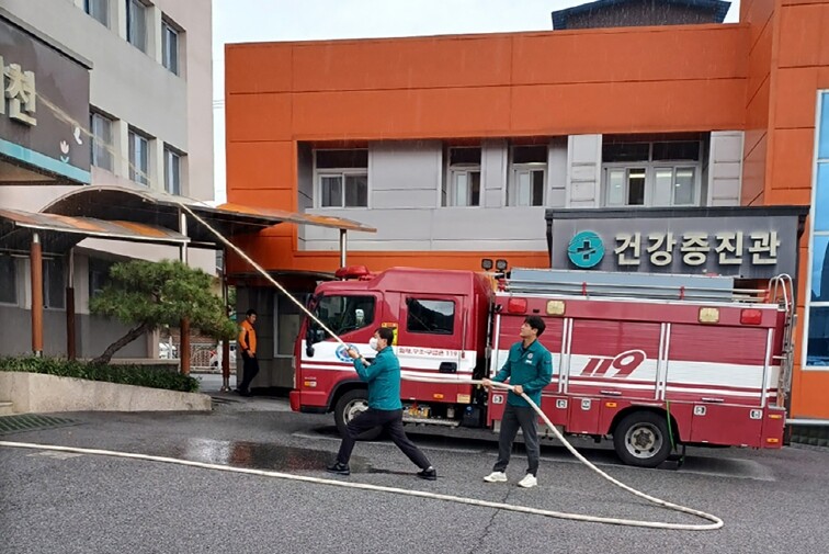 예천군보건소, 119안전센터와 합동 ...
