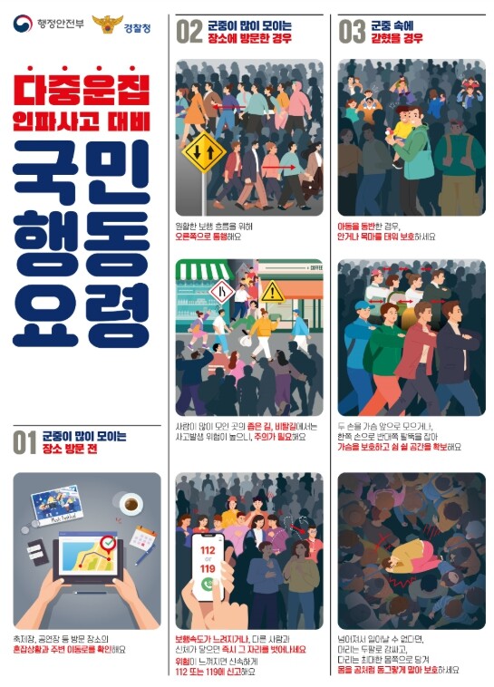 행정안전부, 핼러윈 인파밀집지역 촘촘...