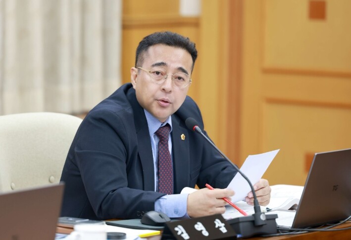 대전시의회 김영삼 의원, 쓰레기통 없...