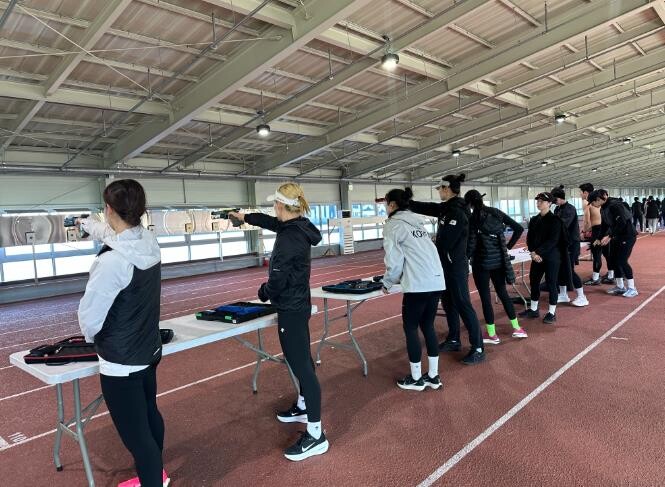 해남군 근대5종 국가대표팀 해남찾아 ...